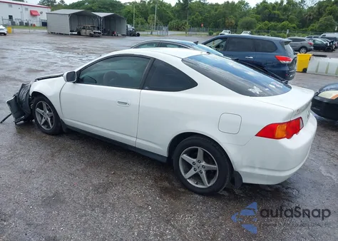 2002 Acura Rsx from USA, damaged, VIN JH4DC54862C008853